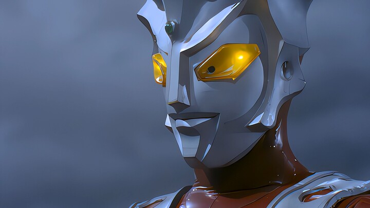 Ultraman Leo, the lonely lion