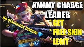 Free Kimmy Charge Leader Skin | Mobile Legends : Bang Bang