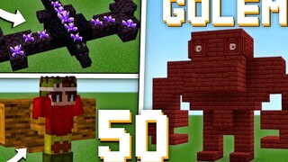 Minecraft 50 Mini Build Hacks 4