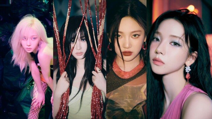 aespa có thể dẫm lên cả Bang Shi-hyuk dưới chân mình đấy! Ảnh teaser comeback của nhóm đã được công 