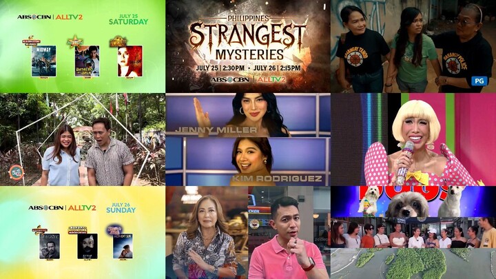 ABS-CBN sa ALLTV2 Commercial Break July 25 & 26, 2026 (Weekend Saturday & Sunday)