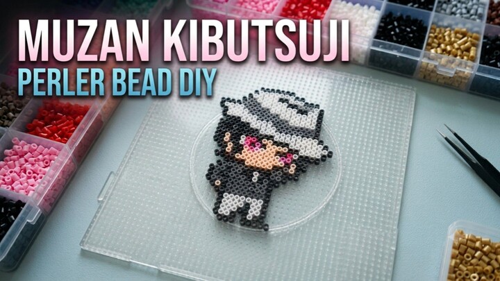 Bikin Muzan Kibutsuji dari Hama Beads! 🩸