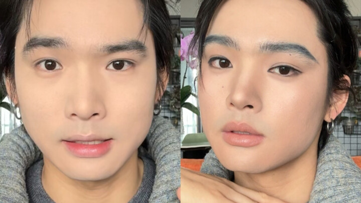 Wajah bulat atau persegi, wajah lebar—riasan untuk kamera; pahami hanya dalam satu video!