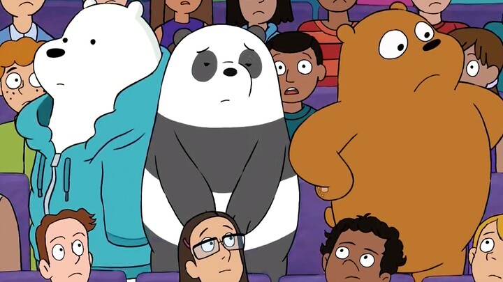 White Bear only watches pornographic anime. White Bear knows many positions and those weird dialogue