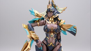 460块这么涩的埃及艳后蜘蛛娘！大火鸟玩具 武机姬 Ex-03  NACHA 纳珂娅 玩具开箱
