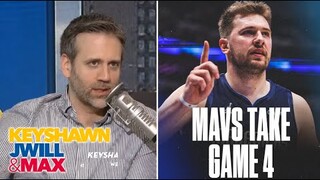 "Luka Doncic still believe Dallas will win" Max reacts to Mavericks beat Warriors 119-109 in Game 4