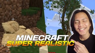 MINECRAFT SUPER REALISTIC !!! ANDAI MINECRAFT DI MASA DEPAN BISA SEPERTI INI...