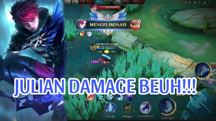 JULIAN DAMAGE BEUH!!!
