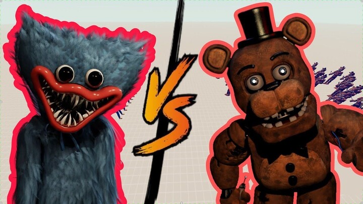 Huggy Wuggy Vs Withered Freddy