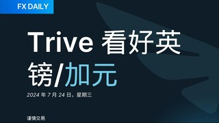 英镑/加元看涨 2024年7月24日