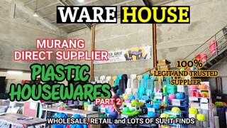 PART 2 | MURANG DIRECT WAREHOUSE SUPPLIER NG MGA PLASTIC HOUSEWARES | LUCAS HOUSEWARE COLLECTION