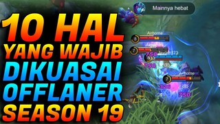 Mau Jadi OFFLANER Yang Ditakuti Lawan? Inilah 10 KEMAMPUAN YANG WAJIB KUASAI Offlaner Season 20