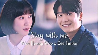 Stay With Me (Chanyeol & Punch)  Lee Junho x Woo Young Woo  English