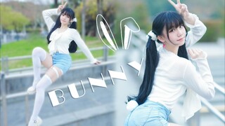 On top! Dynamic and energetic bunny❤Bunny❤Electric motor starts Ing