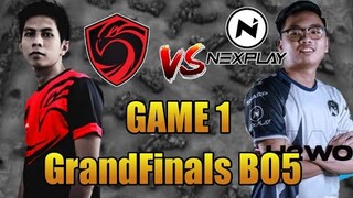 GAME 1 - NEXPLAY PREDATOR VS CIGNAL ULTRA GRANDFINALS ONLINE TOURNAMENT