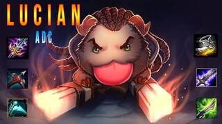 Lucian ADC _ Tuyệt kĩ thả diều _ Liên Minh Huyền Thoại _ Cách chơi và lên đồ