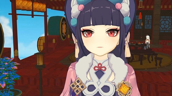 Yunjin performs for Shenhe [Goddess Splitting] Genshin Impact MMD