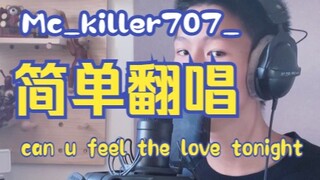 can u feel the love tonight简单翻唱