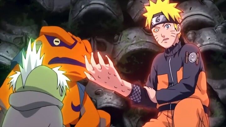 Naruto Aprende El Modo Ermitaño El Monte Myoboku - Naruto Shippuden - Sub Español