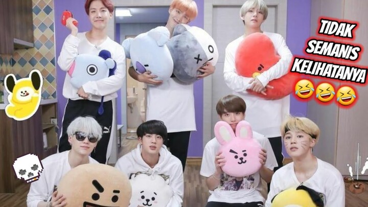 Beginilah Cara BTS Memperlakukan Anak Mereka si BT21. Emak nya mana nih?