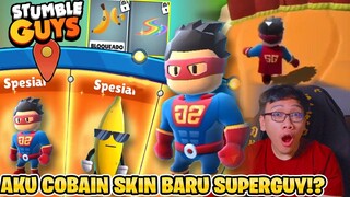 PERTAMA KALI COBAIN SKIN SPESIAL BARU DI UPDATE 0.40 STUMBLE GUYS!!