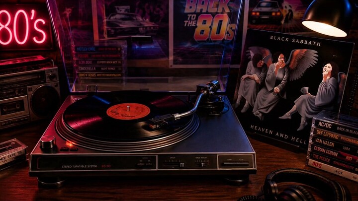 CLÁSSICOS DO ROCK ANOS 80  Black Sabbath, Guns N' Roses, Bon Jovi, Def Leppard,
