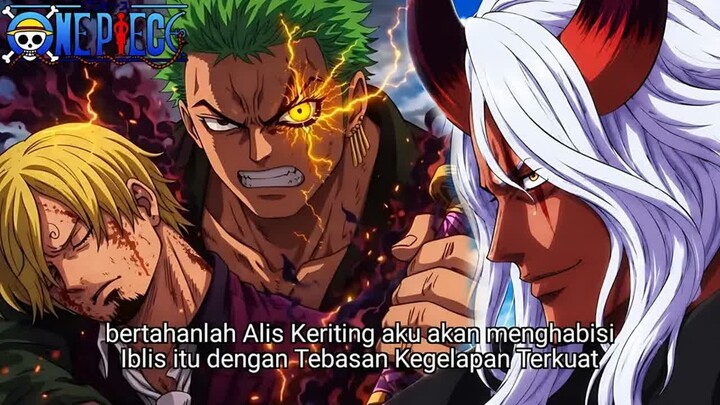 ONE PIECE TERBARU - SANJI HAMPIR MATI! ZORO MARAH BESAR DAN MELANCARKAN TEBASAN TERKUAT KEPADA IMU