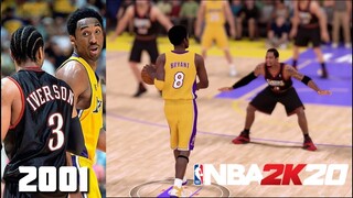 Tribute to Kobe Bryant Lakers Vs 76ers Recreate NBA 2K20