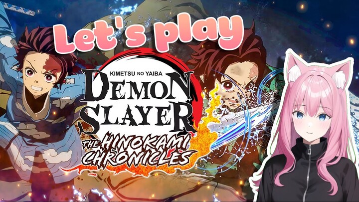 Mollime stream 04.27.2023 - Let's play Demon slayer