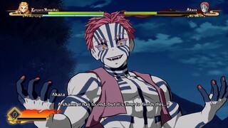 Demon Slayer Hinokami Chronicles - Rengoku vs Akaza Boss Battle Gameplay (ENG DUB) (4k 60fps)