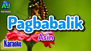 PAGBABALIK - Asin | KARAOKE HD