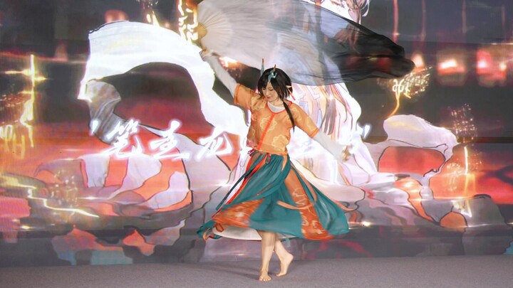 [Shanghai Zhou O] Sonia Jie’s satin dance “Horizontal, Vertical, Hook, Dot, and Fold” — so professio