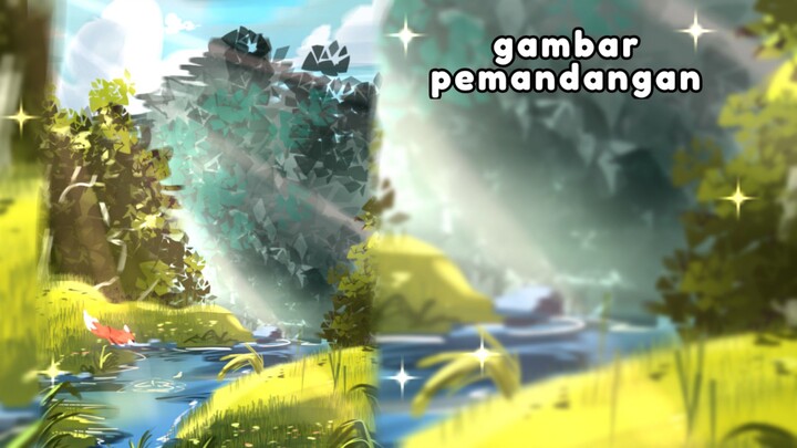 gambar pemandangan alam fantasy 😋🤤