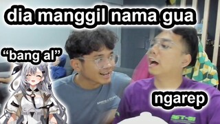 bang al nyeritain ke bang upi soal zeta yg keceplosan manggil bang al
