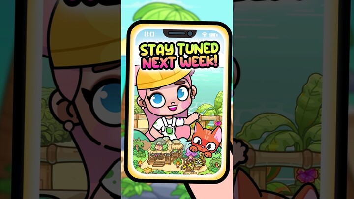 A NEW update is coming NEXT WEEK! 🥳 Stay tuned 😎🏝️ #avatarworld #pazu