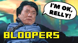 JACKIE CHAN BLOOPERS COMPILATION | Part 1 | Rush Hour, Who Am I, Police Story, Armour of God, Tuxedo