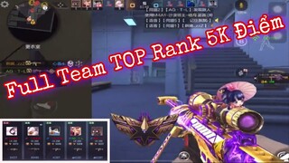 CF Mobile : Full Team TOP Rank 5K Đụng Độ Team VN Nhấp Bom Và Cái Kết =))