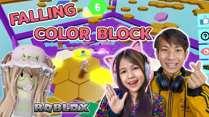 ระวังตกบล็อกสี Falling Color Block [ Roblox ]