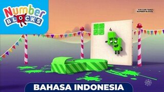 Stampoline [S1E11] | Numberblocks (Bahasa Indonesia)