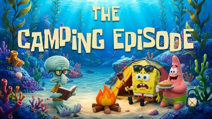 Spongebob - Episode Berkemah (clay animation)