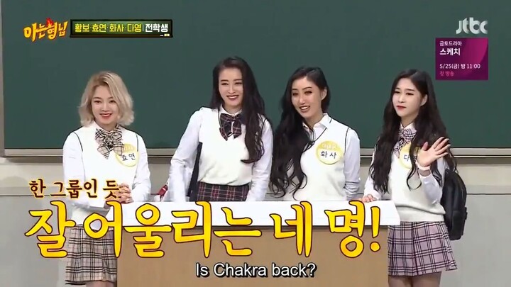 Knowing Bros Episode 128 Hyoyeon 2018.05.19
