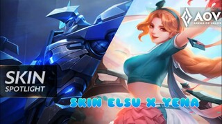 SKIN BARU ELSU MECHA , CHEERLEADERS YENA| AOV | LiênQuân | ROV | 傳說對決