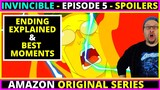 Invincible Episode 5 ENDING EXPLAINED and BEST MOMENTS - SPOILERS  - AMAZON PRIME VIDEO