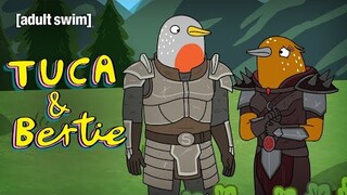 Bertie & Speckle Battle a Dragon | Tuca & Bertie | adult swim