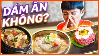 3 MÓN HÀN QUỐC KHÓ ĂN ĐỐI VỚI NGƯỜI VIỆT | MÌ LẠNH HÀN QUỐC CÓ KHÓ ĂN KHÔNG? | WOOSSI & FRIENDS