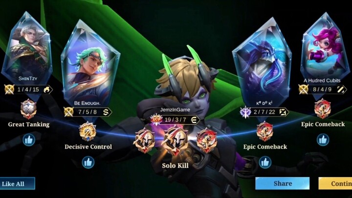 Low Health, No Problem |  JemzInGame Dyroth Plays (32) | Mobile Legends