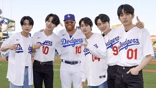 ENHYPEN Visits isits Dodgers Stadium