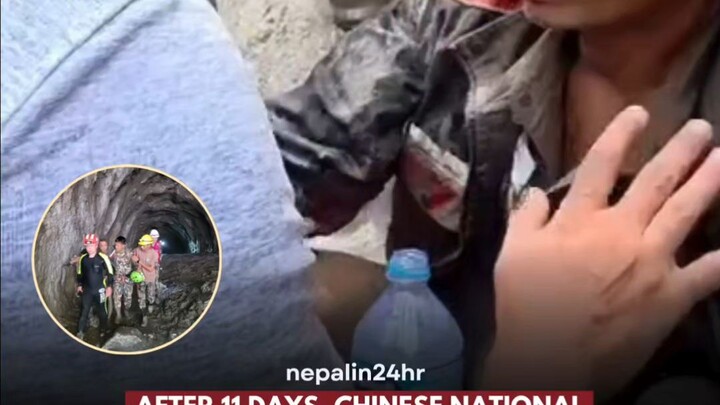 Chinese National Rescued from Nepal