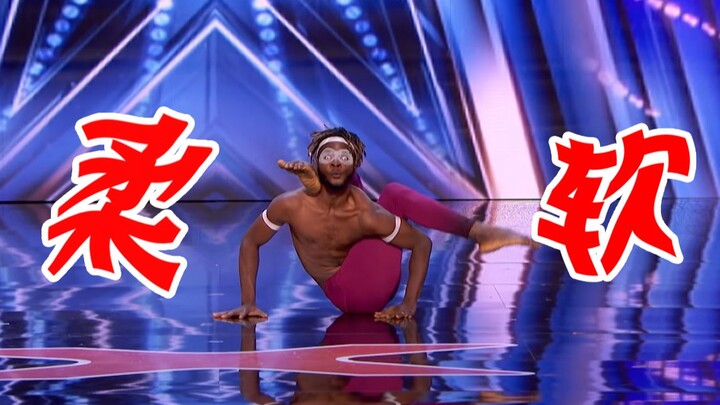 Amazing flexibility that seems to fold space—Nigerian young man Dlex performs