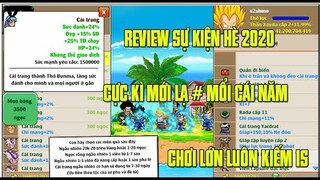 Ngọc Rồng Online - Review Sự Kiện Mùa Hè Và Đổi 800 Vật Phẫm Sự Kiện Cái Kết K Thể Tin Được Luôn !